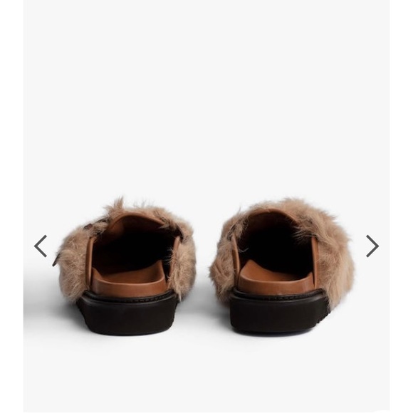 - Zadig and Voltaire shearling mules - Picture 2 of 5